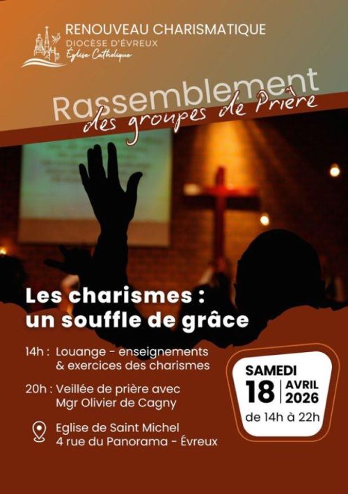 Rassemblement des groupes de prières le 18/04/2026