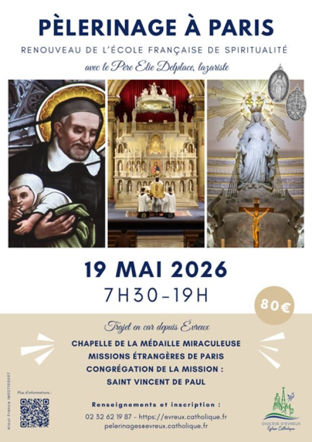 Pèlerinage à Paris le 19/05/2026