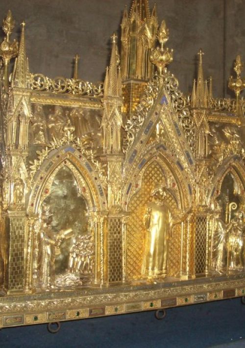 Retour de la châsse Saint Taurin à l'abbatiale