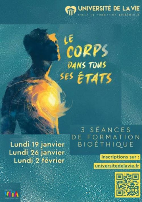 Université de la vie 2026 : Le corps dans tous ses états