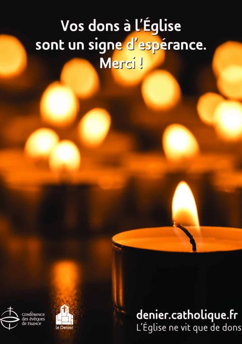 Campagne de fin d'année du denier de l'église catholique