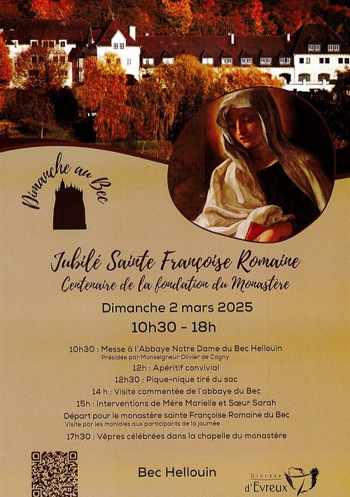 Jubilé Sainte Françoise Romaine 2025