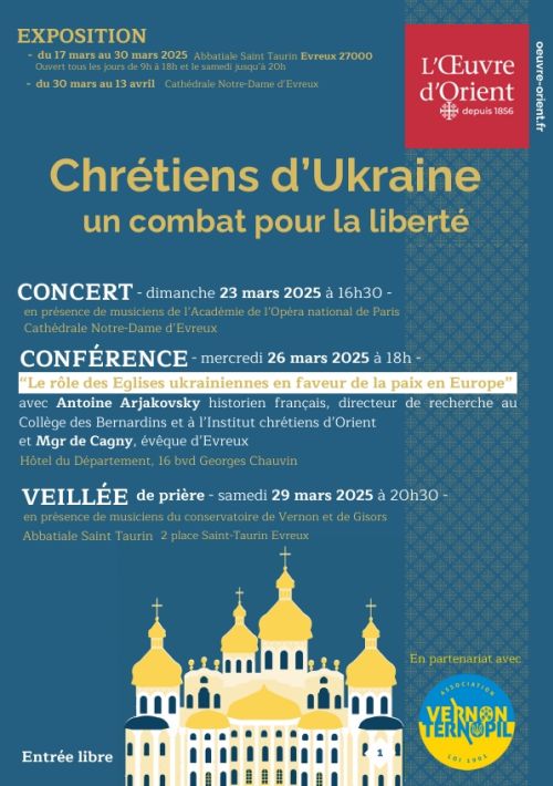 Chrétiens d'Ukraine : un combat pour la librerté