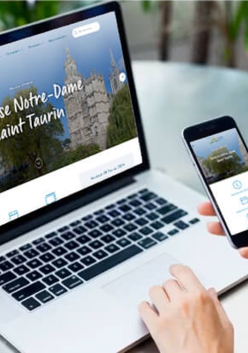 Lancement site web paroisse Notre Dame Saint Taurin d'Evreux