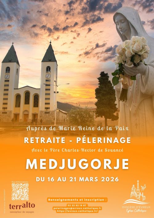 Pèlerinage à Medjugorje 2026