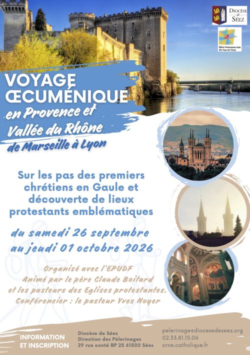 Voyage oecuménique - spécial Normandie -septembre 2026 page1