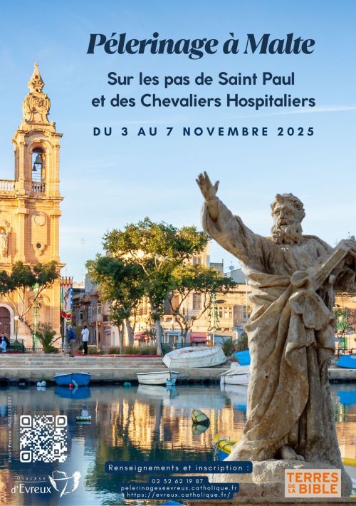 Pèlerinage à Malte du 3 au 7 novembre 2025