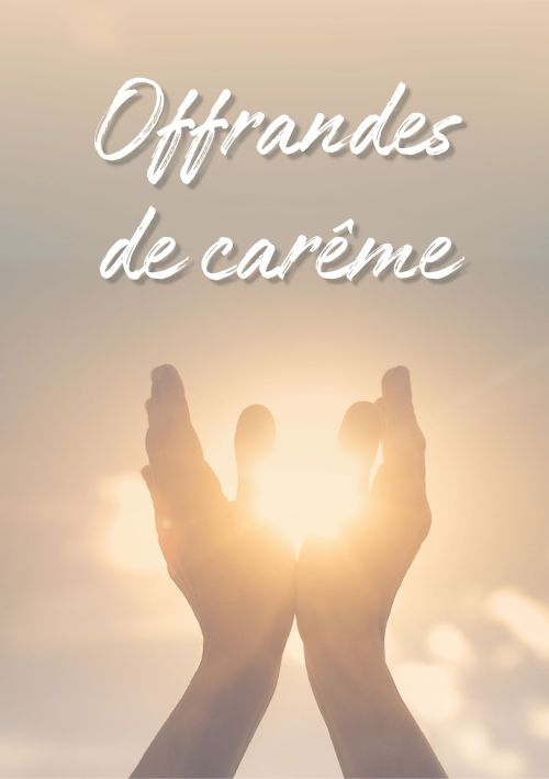 Offrandes de carême