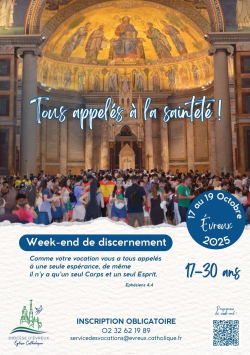WE discernement des vocations du 17 au 19/10/2025